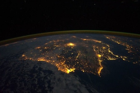 Astronautul Terry W. Virts a felicitat Portugalia pentru câştigarea Euro-2016 cu o imagine din spaţiu a Peninsulei Iberice