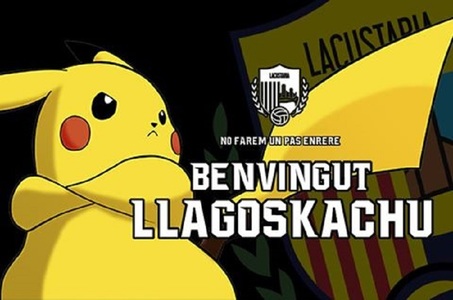 Clubul Llagostera se alătură fenomenului Pokemon Go şi anunţă achiziţionarea unui nou jucător: Llagoskachu