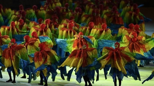 Voluntari pe Arena Maracana (Foto: rio2016.com)