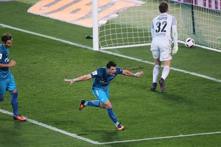 Zenit a învins liderul Spartak Moscova cu scorul de 4-2, în campionatul Rusiei