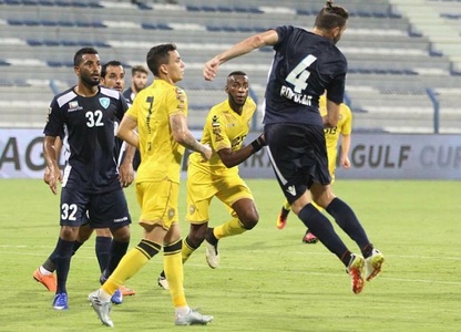 Ropotan a marcat un gol pentru Hatta într-un meci cu echipa lui Costea, Al Ittihad Kalba, scor 2-1