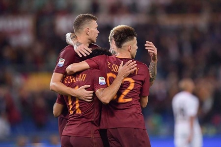 AS Roma a învins cu scorul de 4-1 echipa Palermo, în Serie A
