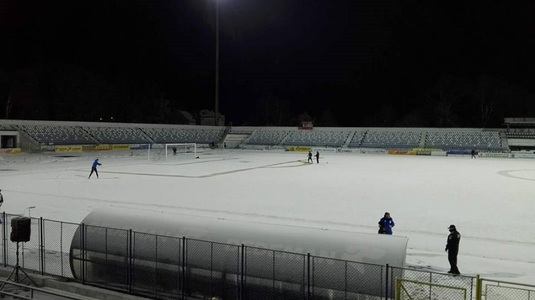CSM Poli Iaşi a învins Concordia Chiajna, scor 1-0, în primul meci al etapei XIX, disputat pe un teren înzăpezit