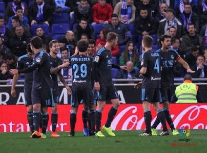 Real Sociedad a învins Espanol, scor 2-1, şi a urcat pe locul patru în clasamentul La Liga