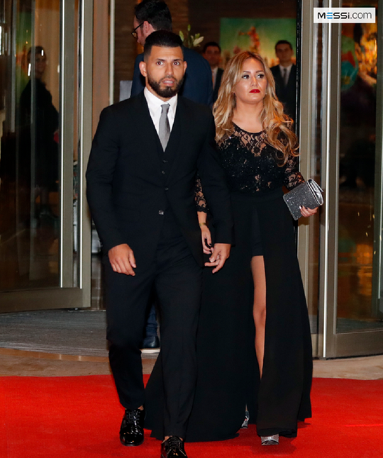 Sergio Aguero şi iubita sa, cântăreaţa Karina