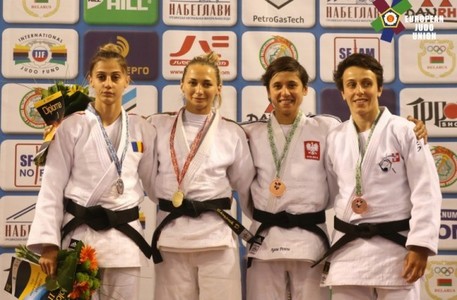 Larisa Florian, medalie de argint la Open-ul Belarusului de judo