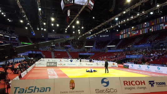 CM judo: Încă doi sportivi români eliminaţi în preliminarii la competiţia de la Budapesta