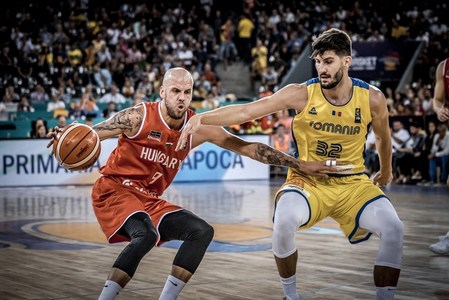 Eurobasket: România, înfrângere cu Ungaria în grupa C şi ratează optimile de finală