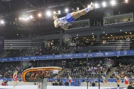 Marian Drăgulescu, singurul gimnast român calificat într-o finală, la sărituri, la CM de la Montreal