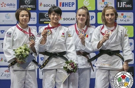 Cleonia Riciu, medalie de bronz la Campionatul Mondial de judo juniori, de la Zagreb