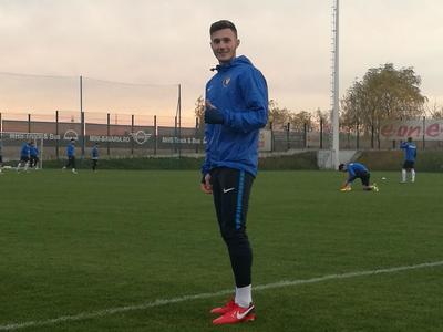 FC Viitorul: Carlo Casap a revenit la antrenamente, după o absenţă de aproape patru luni cauzată de o accidentare