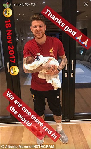 FOTO: Instagram Alberto Moreno