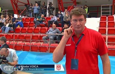 Eliodor Voica, antrenorul campioanei la handbal, Dinamo, respins la examenul pentru şef secţie Jocuri Sportive la club