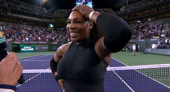 Serena Williams, după primul meci, la revenirea în competiţii: Sunt un pic ruginită