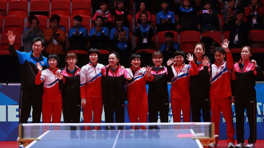 Coreea de Nord şi Coreea de Sud concurează într-o echipă unită în semifinalele CM de tenis de masă
