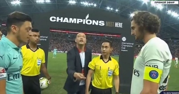 International Champions Cup: Înaintea meciului Arsenal - PSG s-a dat nu cu banul, ci cu un card de credit