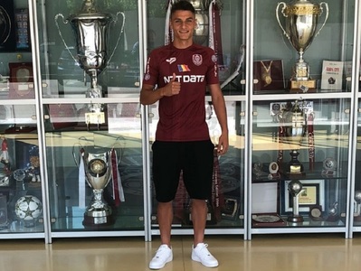 George Ganea, fiul lui Ionel Ganea, a semnat un contract cu CFR Cluj