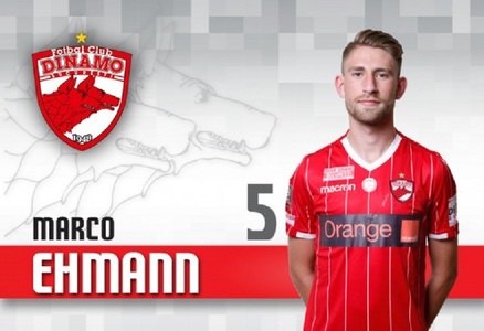 Marco Ehmann: Sunt foarte mândru să fac parte din echipa Dinamo
