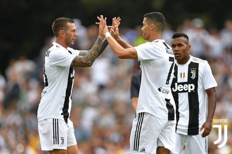Ronaldo, titular la primul meci al lui Juventus în acest sezon