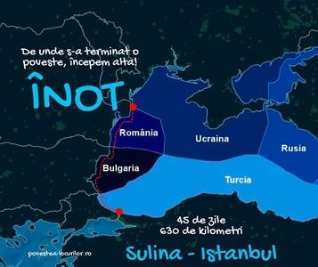 Avram Iancu vrea să străbată înot Marea Neagră, de la Sulina la Istanbul