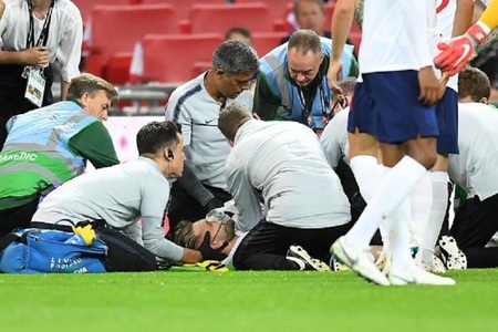 Liga Naţiunilor: Anglia învinsă de Spania, scor 2-1. Shaw a fost scos de pe teren cu targa, după ce a primit îngrijiri pe teren şapte minute