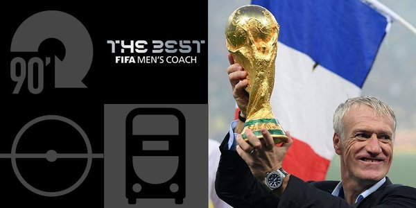 Didier Deschamps, premiul pentru cel mai bun antrenor din fotbalul masculin la gala FIFA The Best; cel mai bun portar, Thibaut Courtois