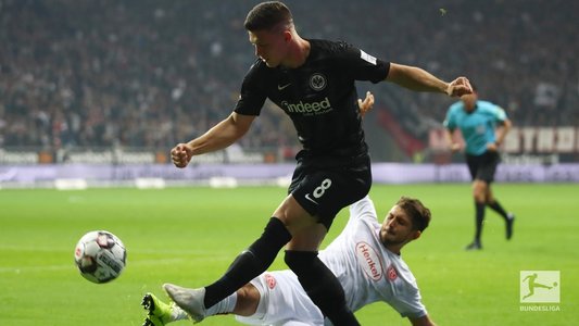 Eintracht Frankfurt, 7-1 cu Fortuna Dusseldorf în Bundesliga. Luka Jovic a marcat cinci goluri