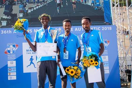 Kenyanul Brimin Kipkorir Misoi a câştigat maratonul de la Atena