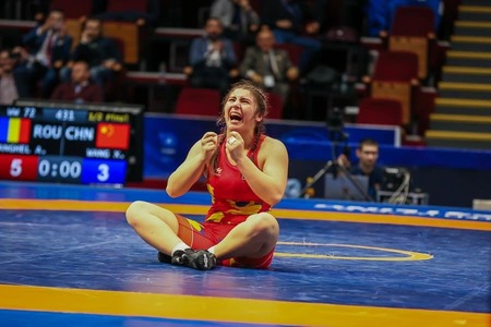 CM de lupte U23: Alexandra Anghel în finală la 72 kg, Ştefania Claudia Priceputu, bronz la 50 kg