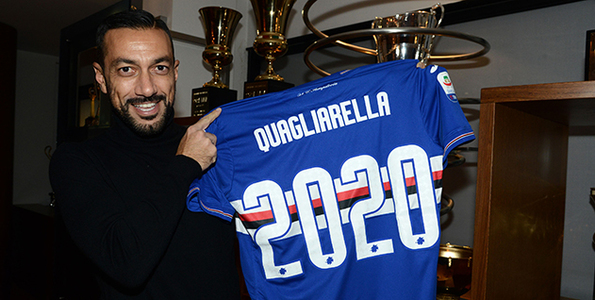 La 35 de ani, Quagliarella şi-a prelungit contractul cu Sampdoria