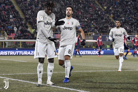 Cupa Italiei: Juventus în sferturi, după 2-0 cu Bologna. Kean, ţinta manifestărilor rasiste. Scandări rasiste şi la Lazio – Novara