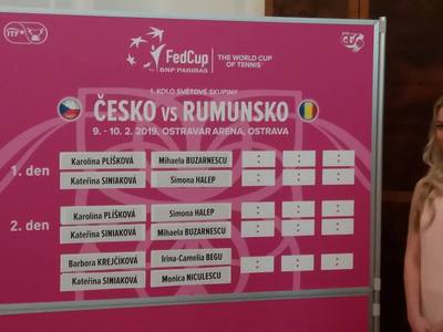 Karolina Pliskova - Mihaela Buzărnescu şi Katerina Siniakova - Simona Halep, sâmbătă, în primele meciuri la FedCup