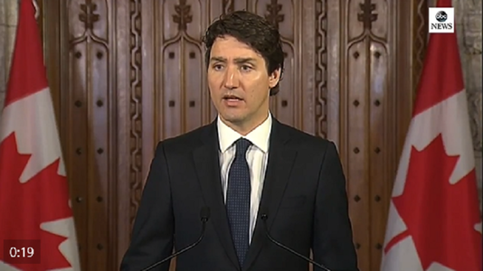 Justin Trudeau: Felicitări, Bianca! Andreescu: Este o onoare să joc pentru această ţară extraordinară (Canada)