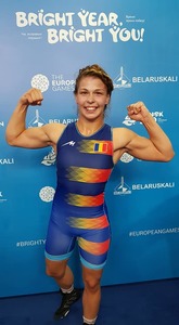 Kriszta Incze a câştigat medalia de bronz la lupte libere, la Jocurile Europene de la Minsk