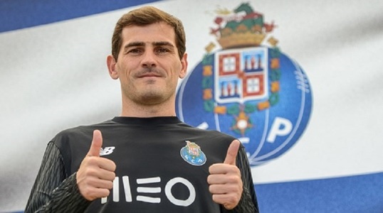 Iker Casillas, în staful tehnic al grupării FC Porto pe perioada convalescenţei