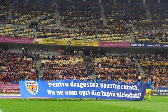 Foto: Facebook/Echipa naţională de fotbal a României
