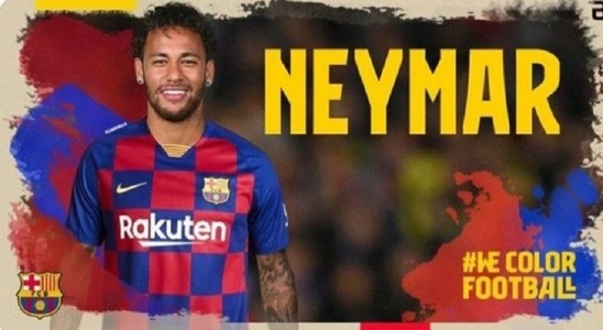 Conturile de Twitter ale CIO şi FC Barcelona au fost piratate. Pe contul catalanilor a apărut o imagine cu Neymar