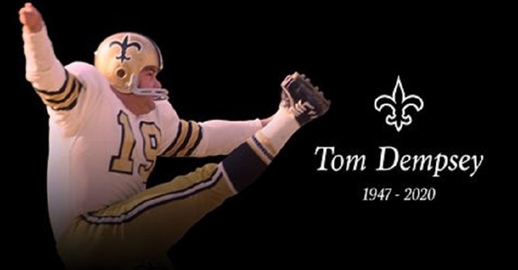 Tom Dempsey, fost star din NFL, a murit după ce s-a infectat cu coronavirus