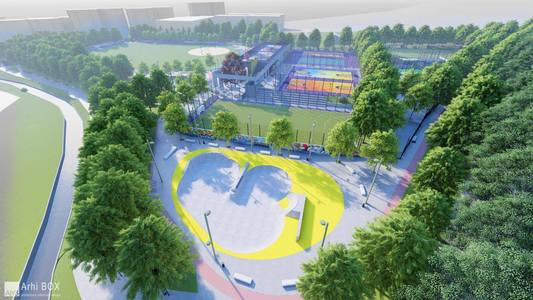 Bază sportivă de peste cinci milioane de euro în cel mai mare cartier al Clujului; lucrările au început luni 