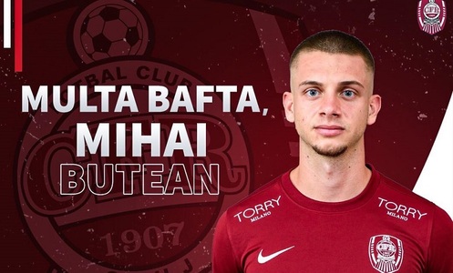 CFR Cluj l-a împrumutat din nou pe Butean la Gaz Metan Mediaş