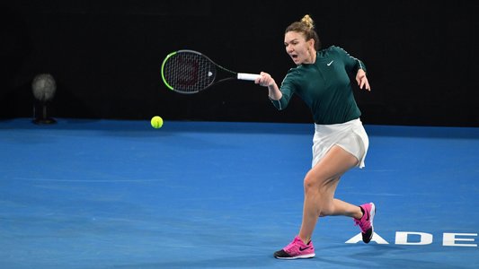 Halep a câştigat în faţa liderului WTA primul său meci din 2021: scor 3-6, 6-1, 10-8 cu Barty