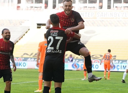 Turcia: Maxim a înscris ambele goluri la meciul Gaziantep FK – Istanbul BB, scor 2-0