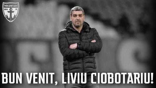Liviu Ciobotariu este noul antrenor al echipei FC Voluntari