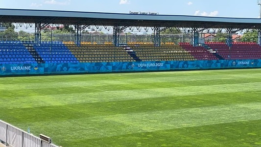 FC Voluntari: Stadionul Anghel Iordănescu, pregătit de Euro-2020. Bun venit şi mult succes, Ucraina!