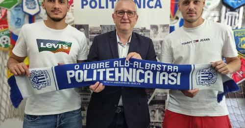 Florin Plămadă şi Marian Târşa au semnat cu Poli Iaşi