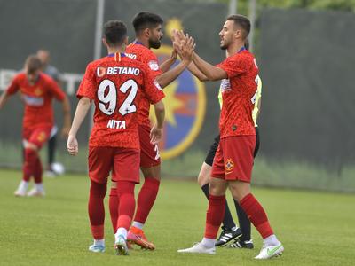 FCSB a învins Concordia Chiajna, scor 4-1, într-un meci amical
