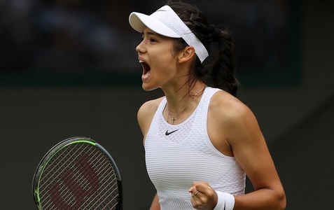 Emma Răducanu a abandonat meciul cu Ajla Tomljanovici, din optimi de la Wimbledon