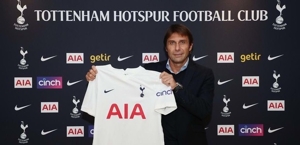 Antonio Conte este noul antrenor al echipei Tottenham