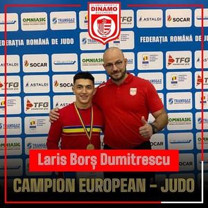 Judoka Laris Borş Dumitrescu, medaliat cu aur la Campionatul European U23