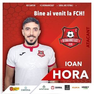 Ioan Hora a semnat cu FC Hermannstadt după ce a părăsit echipa UTA